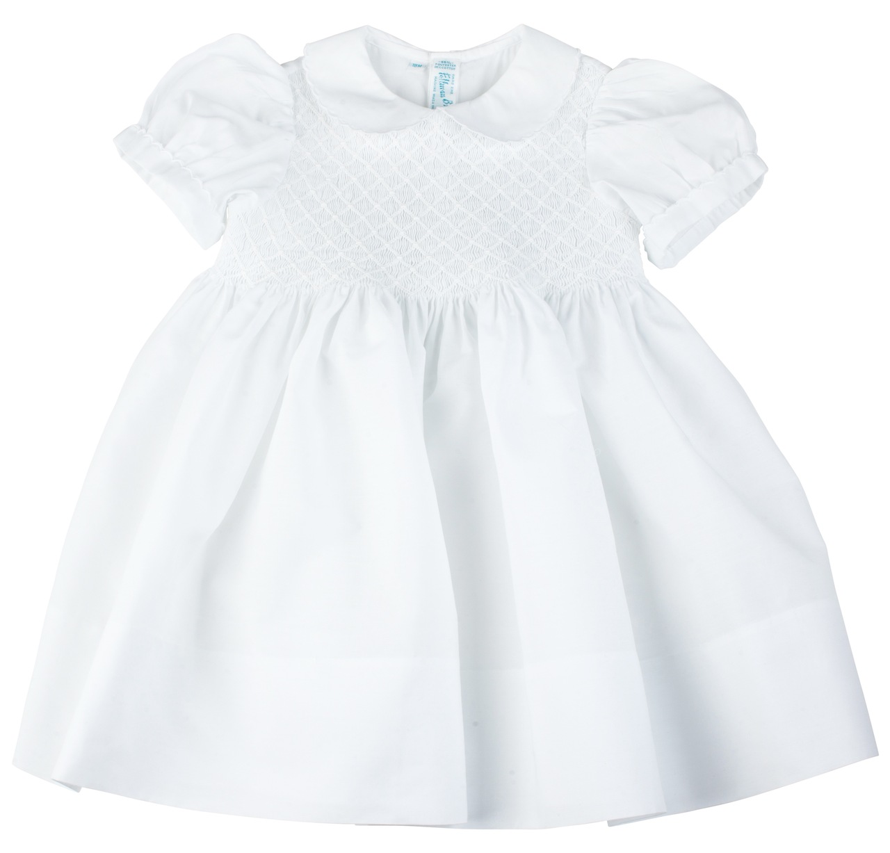 White Smocked Dress